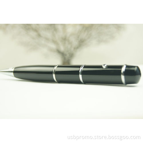 metal pen usb flash drive with laser pointer